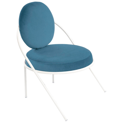 Artikelbild für meet powered by PAPERFLOW Sessel SATURNE blau weiß Kunstleder 70,0 x 73,0 x 88,0 cm, 1 St., Artikelnummer 231476