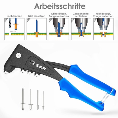 Artikelbild 4 für S&R Zangen-Set 284.302.902, Länge: 254,0 mm, 1 Set, Artikelnummer 390288