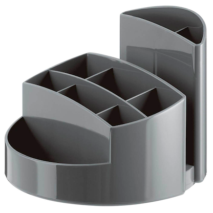 Artikelbild für HAN Stiftehalter RONDO dunkelgrau Polystyrol 9 Fächer 14,0 x 14,0 x 10,9 cm, Artikelnummer 352512