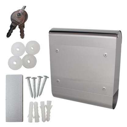 Artikelbild 3 für ROTTNER Briefkasten Rondello Inox T05865 silber, Artikelnummer 830414