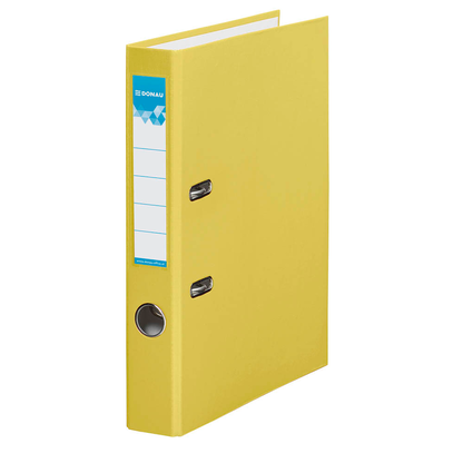 Artikelbild für DONAU Klassik Ordner gelb Karton 5,0 cm DIN A4, 1 St., Artikelnummer 183871