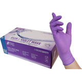 Artikelbild 1 für NITRAS MEDICAL unisex Einmalhandschuhe VIOLET WAVE lila Größe M, 100 St., Artikelnummer 684932