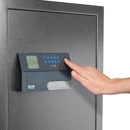 Artikelbild 8 für BURG WÄCHTER Wandtresor WT 616 E FP Sicherheitsstufe 0 nach EN 1143-1 anthrazit 43,4 x 23,3 - 35,1 x 53,2 cm, Artikelnummer 261513