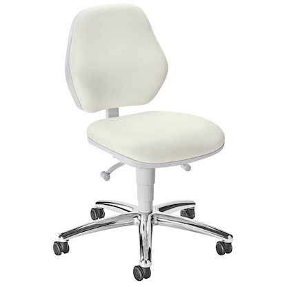 Artikelbild für bimos Arbeitsdrehstuhl weiß Kunstleder, Artikelnummer 176689
