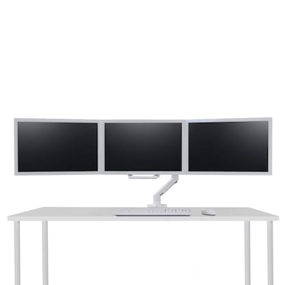Artikelbild 5 für ergotron Monitor-Halterung HX Triple-Monitor Bogen-Kit 98-009-216 weiß für 3 Monitore, Artikelnummer 361687