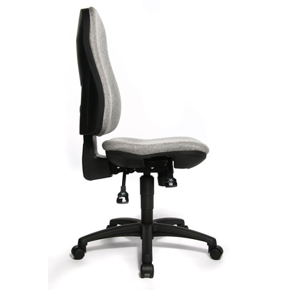 Artikelbild 4 für Topstar Bürostuhl Support SY, 8550 G23 Stoff grau, Gestell schwarz, Artikelnummer 617643