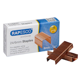 Artikelbild 1 für RAPESCO® Heftklammern 24/6, 1.000 St., Artikelnummer 620570