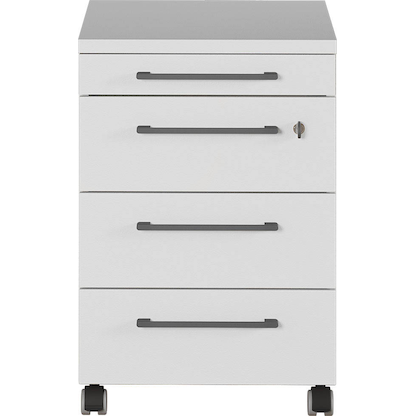 Artikelbild 6 für GERMANIA Agenda Office Rollcontainer lichtgrau 4 Auszüge 42,0 x 49,0 x 61,0 cm, Artikelnummer 121802