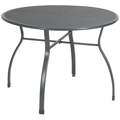 Artikelbild für greemotion Gartentisch Toulouse grau rund 100,0 x 100,0 x 74,0 cm, Artikelnummer 731154