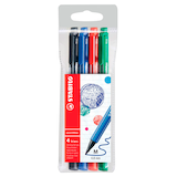 Artikelbild 1 für STABILO pointMax Filzstifte farbsortiert, 4 St., Artikelnummer 479408