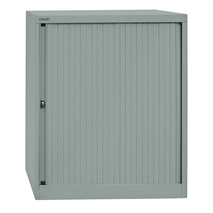 Artikelbild für BISLEY Rollladenschrank silber 2 Fachböden 80,0 x 43,0 x 103,0 cm, Artikelnummer 923904