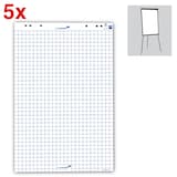 Artikelbild 1 für Legamaster Flipchart-Papier kariert 65,0 x 98,0 cm, 20 Blatt, 5 Blöcke, Artikelnummer 141002