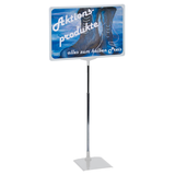 Artikelbild 1 für FRANKEN Infoständer silber DIN A3 29,7 x 1,0 x 32,0 - 62,0 cm, 1 St., Artikelnummer 462232