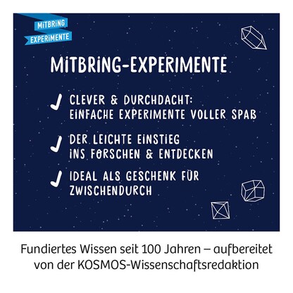 Artikelbild 5 für KOSMOS Experimentierkasten Kristall Zucht mehrfarbig, Artikelnummer 712880
