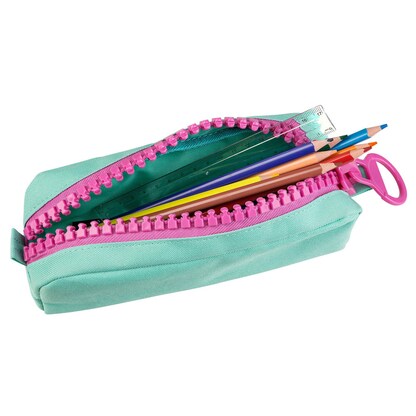 Artikelbild 4 für Idena Schlampermäppchen befüllt türkis 23-teilig , 22,0 x 6,0 cm, Artikelnummer 787842