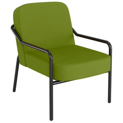 Artikelbild für medso powered by PAPERFLOW Sessel MEDSO M Rund grün schwarz Kunststoff 58,0 x 74,3 x 73,6 cm, 1 St., Artikelnummer 522518