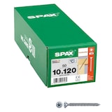 Artikelbild 1 für SPAX® Holzbauschrauben T50 Senkkopf WIROX 1201011001205 10 mm x 120 mm, 50 St., Artikelnummer 398337