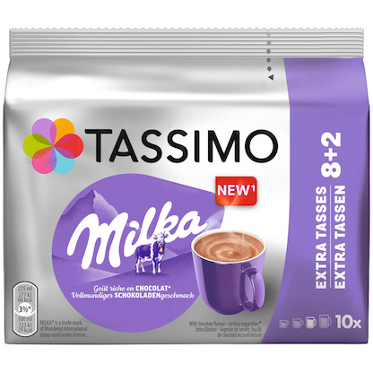 Artikelbild 2 für TASSIMO Milka Kakaodiscs mild, 10 Stück, Artikelnummer 583439