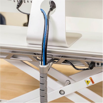 Artikelbild 7 für Fellowes Monitorständer Lotus DX Sitz-Steh Workstation weiß, Artikelnummer 781664