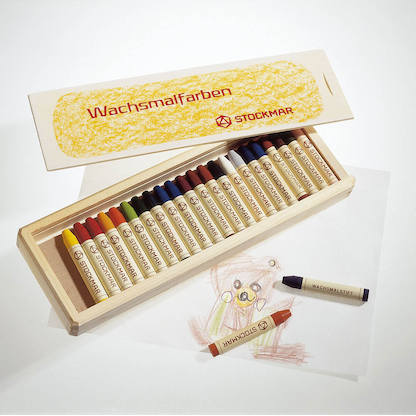 Artikelbild für STOCKMAR Wachsmalstifte farbsortiert, 24 St., Artikelnummer 283501