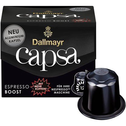 Artikelbild für Dallmayr Capsa Espresso Boost Kaffeekapseln, Robustabohnen 10 Stück, Artikelnummer 470697