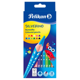 Artikelbild 1 für Pelikan SILVERINO Buntstifte farbsortiert, 12 St., Artikelnummer 544342