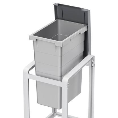 Artikelbild 3 für Hailo ProfiLine Öko XL, Basiseinheit Mülleimer 38,0 l signalgrau, 1 St., Artikelnummer 123141