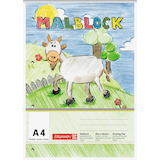 Artikelbild 1 für BRUNNEN Malblock DIN A4 70 g/qm, 100 Blatt, 1 St., Artikelnummer 925615