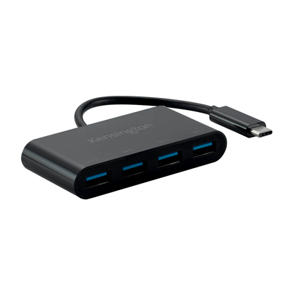 Artikelbild für Kensington USB-Hub CH12004 4-fach schwarz, Artikelnummer 429729