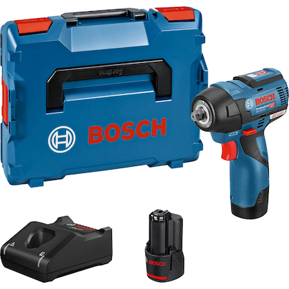 Artikelbild für BOSCH Professional GDR 12V-115 Akku-Schlagbohrschrauber-Set 12,0 V, mit 2 Akkus, Artikelnummer 485419