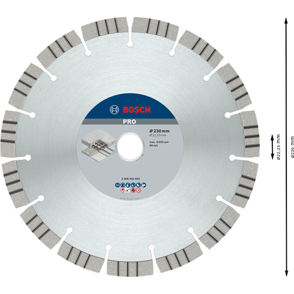 Artikelbild 3 für BOSCH Diamant-Trennscheibe Best for Concrete, 1 St., Artikelnummer 218638