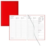 Artikelbild 1 für Lediberg Buchkalender Wochenplaner 2026 rot, 1 St., Artikelnummer 550578