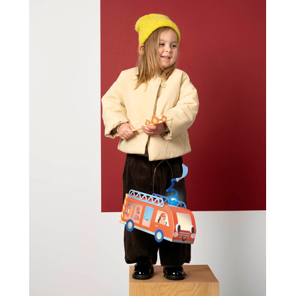 Artikelbild 2 für folia Bastelset FIRE ENGINE rot, Artikelnummer 692859