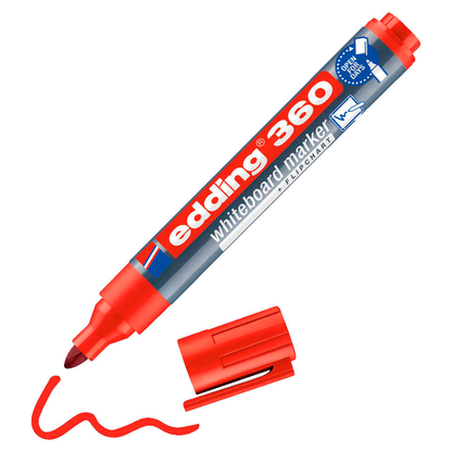 Artikelbild 10 für edding 360 Whiteboard-Marker farbsortiert 1,5 - 3,0 mm, 8 St., Artikelnummer 511166