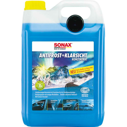 Artikelbild für SONAX Antifrost & Klarsicht Konzentrat Frostschutzmittel 5,0 l, Artikelnummer 773006