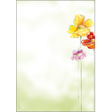 Artikelbild 1 für SIGEL Motivpapier Spring Flowers Motiv DIN A4 90 g/qm 50 Blatt, Artikelnummer 234935