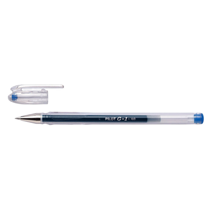 Artikelbild für PILOT G1 Gelschreiber transparent 0,3 mm, Schreibfarbe: blau, 1 St., Artikelnummer 899474