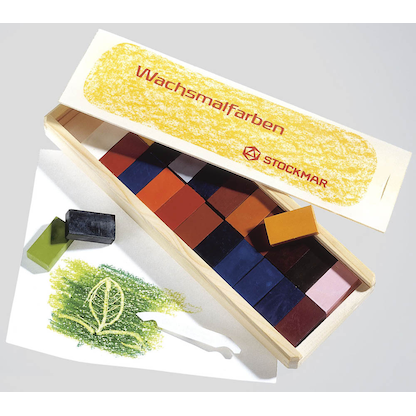 Artikelbild für STOCKMAR Wachsmalblöcke farbsortiert, 24 St., Artikelnummer 283281