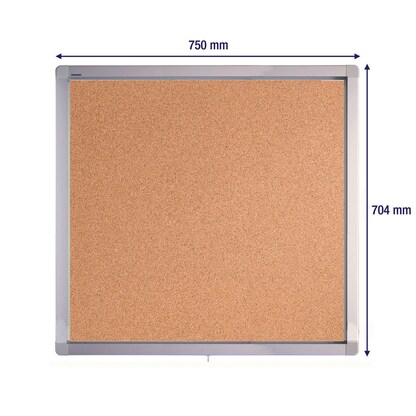 Artikelbild 4 für FRANKEN Schaukasten ECO silber 6x DIN A4 70,4 x 4,5 x 75,0 cm, 1 St., Artikelnummer 534529