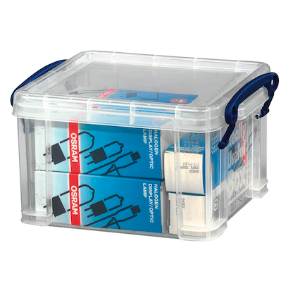 Artikelbild 7 für Really Useful Box Aufbewahrungsbox 1,6 l transparent 19,5 x 13,5 x 11,0 cm, 1 St., Artikelnummer 253815