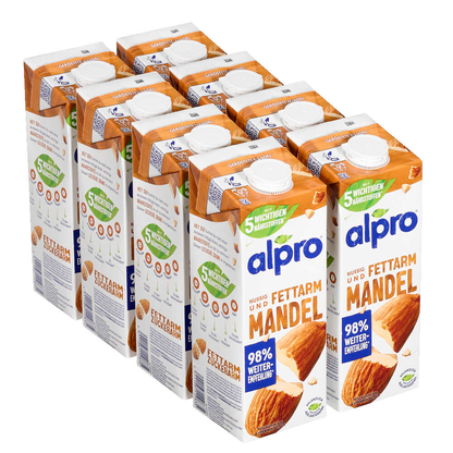 Artikelbild 6 für alpro® Original Mandeldrink 8x 1,0 l, Artikelnummer 873552