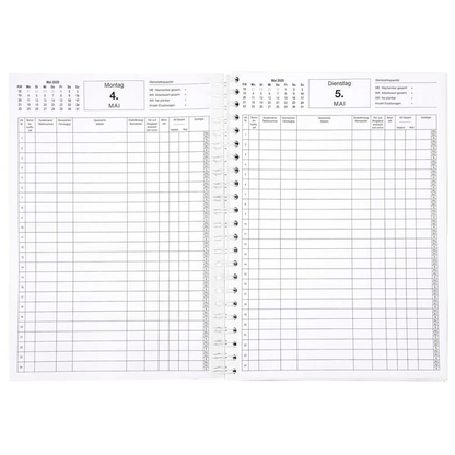 Artikelbild 3 für EICHNER Buchkalender Werkstatt-Termine 2026 blau, 1 St., Artikelnummer 703757