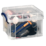 Artikelbild 1 für Really Useful Box Aufbewahrungsbox 3,0 l transparent 24,5 x 18,0 x 16,0 cm, 1 St., Artikelnummer 253823