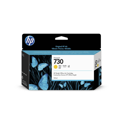 Artikelbild 2 für HP 730(P2V64A) gelb Druckerpatrone, Artikelnummer 666920