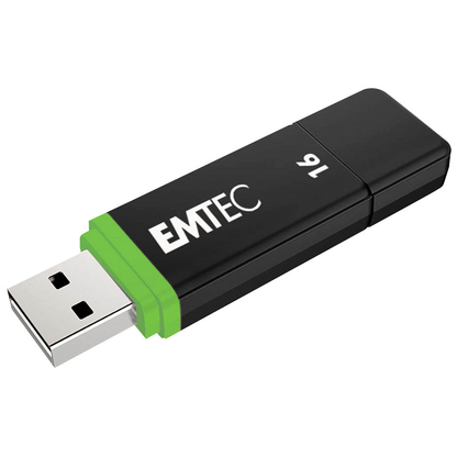 Artikelbild 4 für EMTEC USB-Sticks Flash Drives rot, gelb, blau, grün, lila 16 GB, 10 St., Artikelnummer 883563