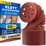 Artikelbild 1 für S&R Schleifblatt-Set 60-teilig, Artikelnummer 316309