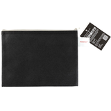 Artikelbild 1 für FolderSys Reißverschlussbeutel DIN A5 schwarz/grau 0,15 mm, 1 St., Artikelnummer 373007