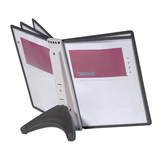 Artikelbild 1 für DURABLE Sichttafelsystem SHERPA soho 554001 DIN A4 schwarz mit 5 St. Sichttafeln, 1 St., Artikelnummer 162412