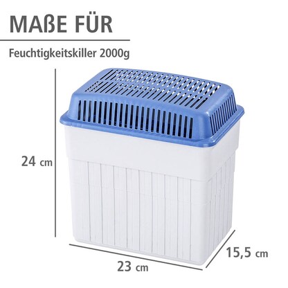 Artikelbild 2 für Maximex Raumentfeuchter weiß/blau, 2,0 kg, Artikelnummer 692964