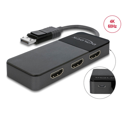 Artikelbild für DeLOCK 87770 DisplayPort Splitter, Artikelnummer 895454